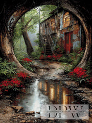 Stille Zuflucht by QN 75x100 180 Farben