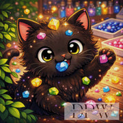 Theas Katze by theA.art 70x70 270 Farben
