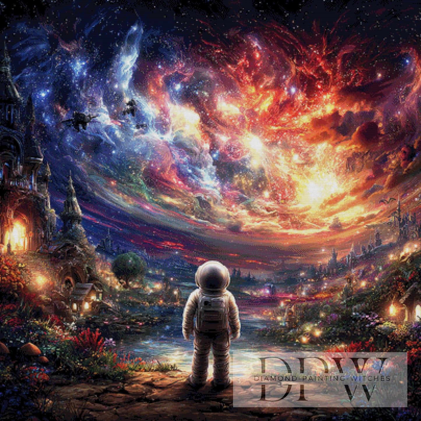 Blick ins Universum by ellufija mit 340 Farben