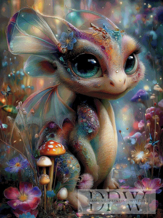 Blütenschuppe by Maggie 75x100cm mit 320 Farben DPW-5091