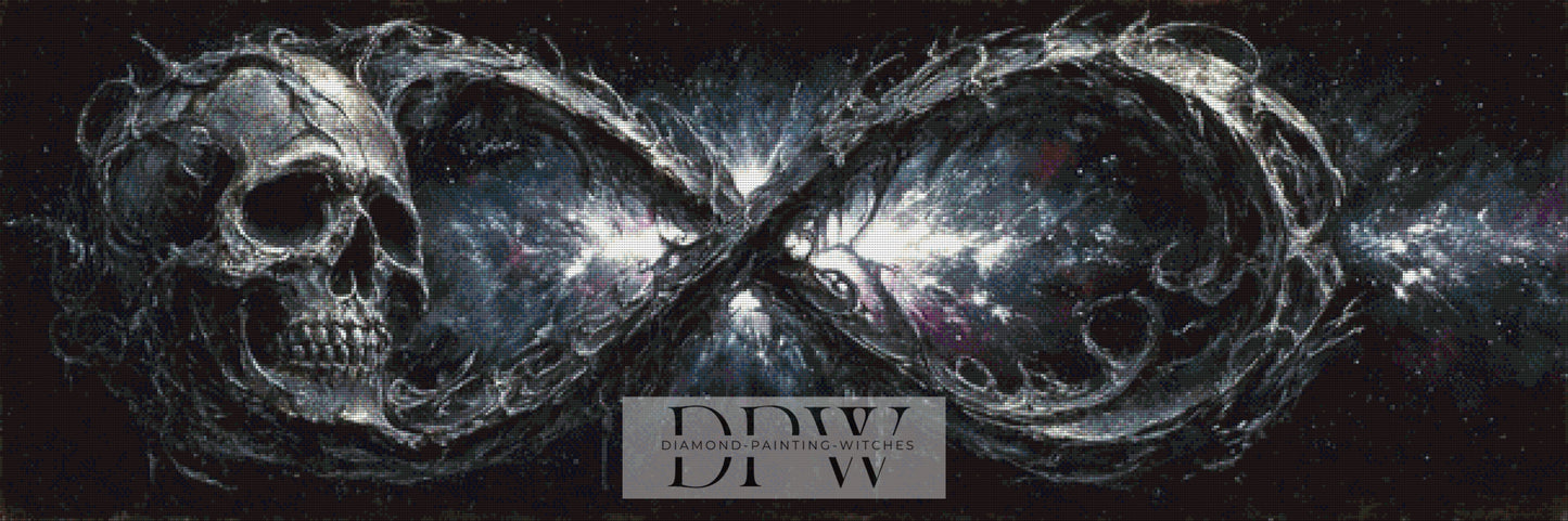 Infinity Darkness by Pixxel Pics 150x50cm mit 70 Farben DPW-5114