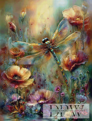 Flug der Libelle by Maggie mit 310 Farben **SOFORTKAUF** ECKIGE Steine