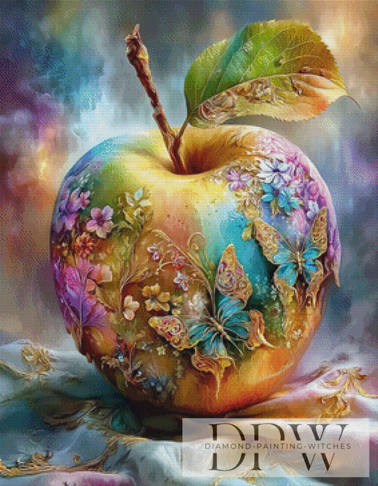 Zauberapfel by Maggie 70x90cm mit 320 Farben DPW-5162