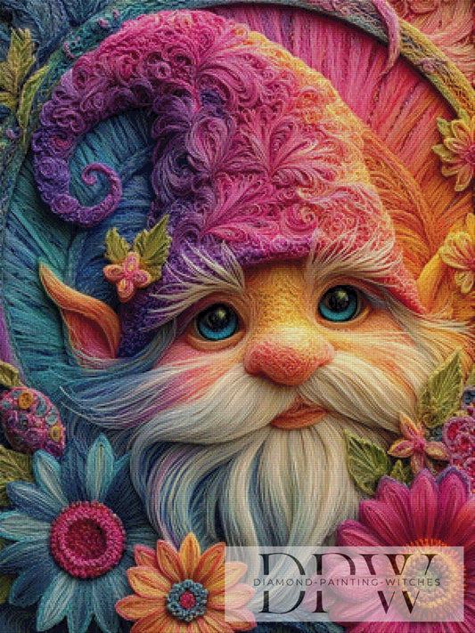 Kuschel Zwerg by Sweet_Loco_AI 75x100cm mit 330 Farben DPW-5184