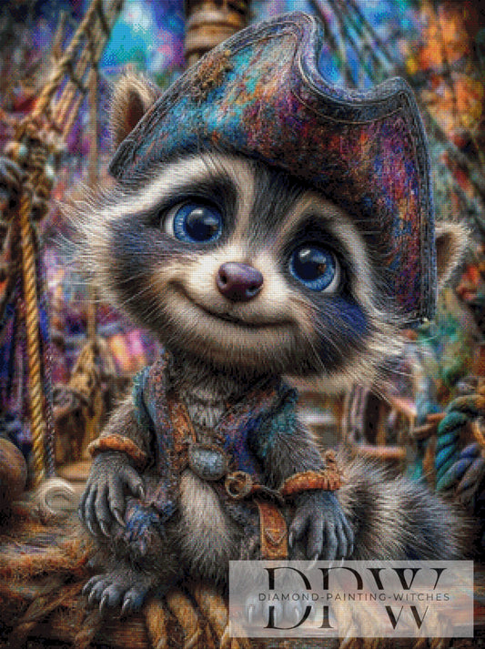 Störtewaschbär by CreatiVart mit 280 Farben