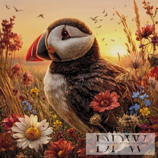 Abendstimmung by CreatiVart 90x90cm mit 220 Farben DPW-5217