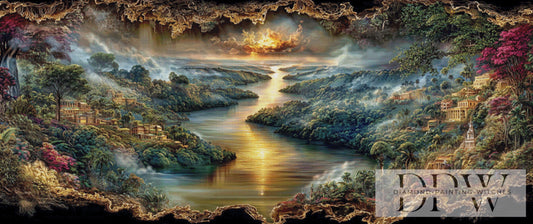 Im Paradies by QN 190x80cm mit 240 Farben DPW-5233