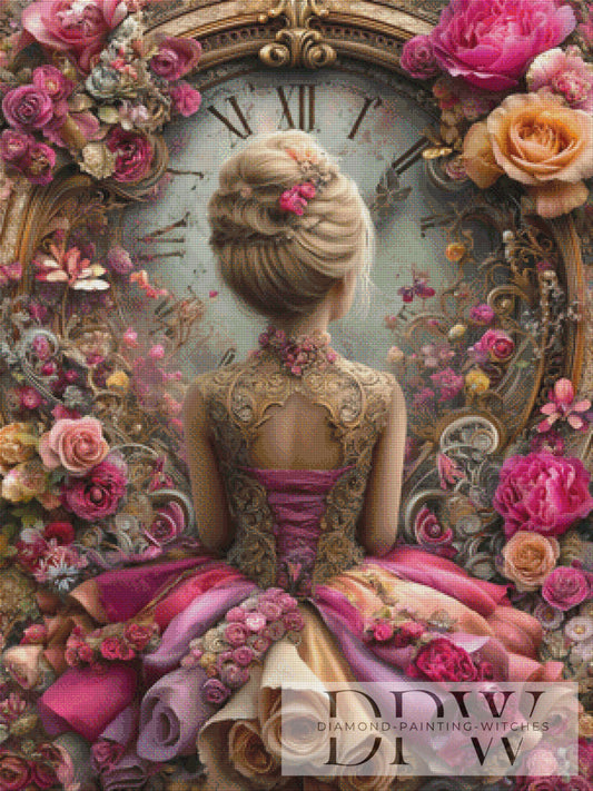 Time of Roses by CleoDora 75x100cm mit 250 Farben DPW-5270