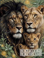 Lion Family by Casalla Vendetta mit 150 Farben
