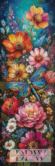 Blumen und Libellen by Catill mit 420 Farben