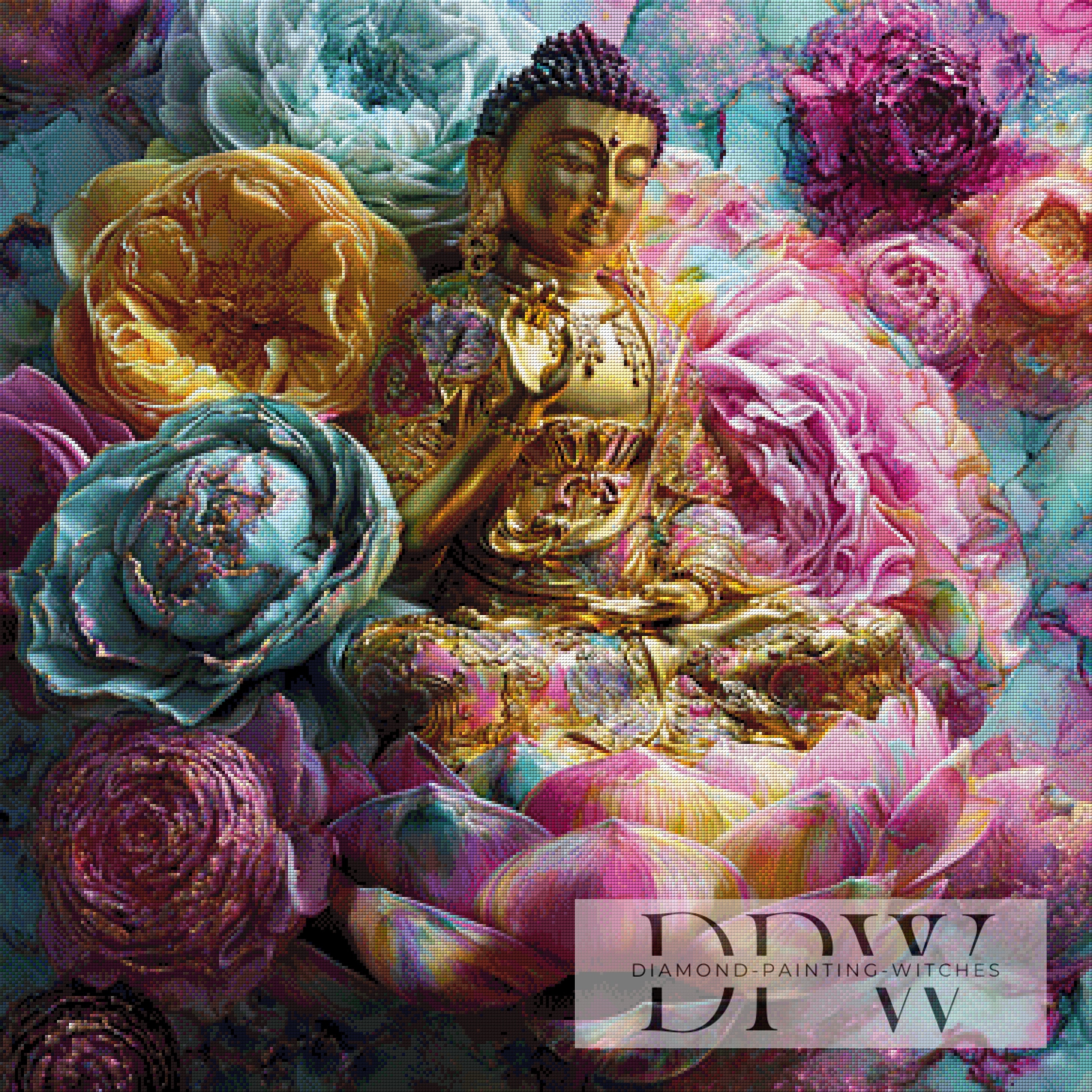 Golden Buddha by Catill mit 380 Farben