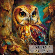 Eulen Portrait by CreatiVart mit 300 Farben