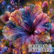 Regenbogenhibiskus by CreatiVart mit 333 Farben