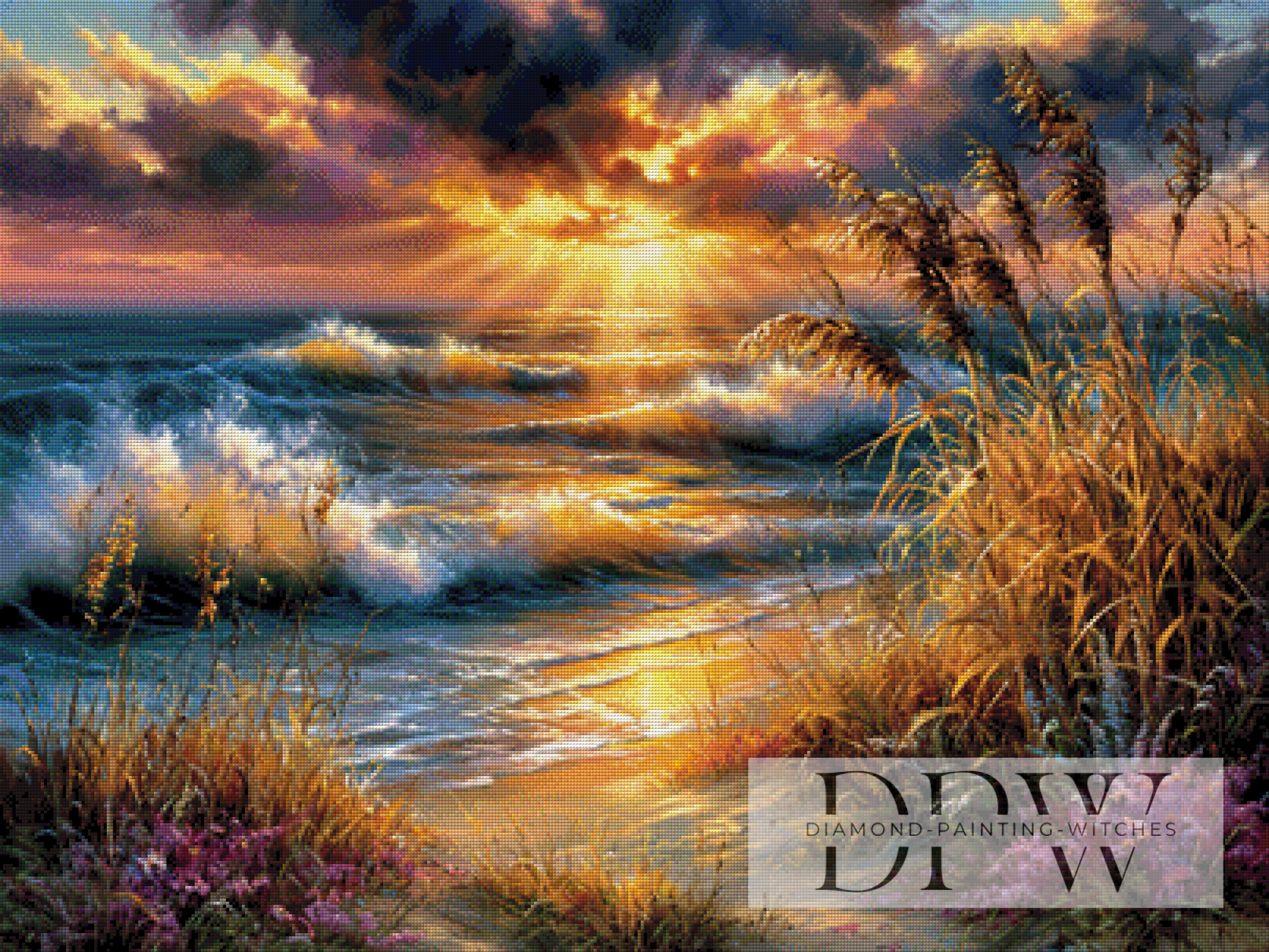 Abends in den Dünen by CreatiVart mit 260 Farben