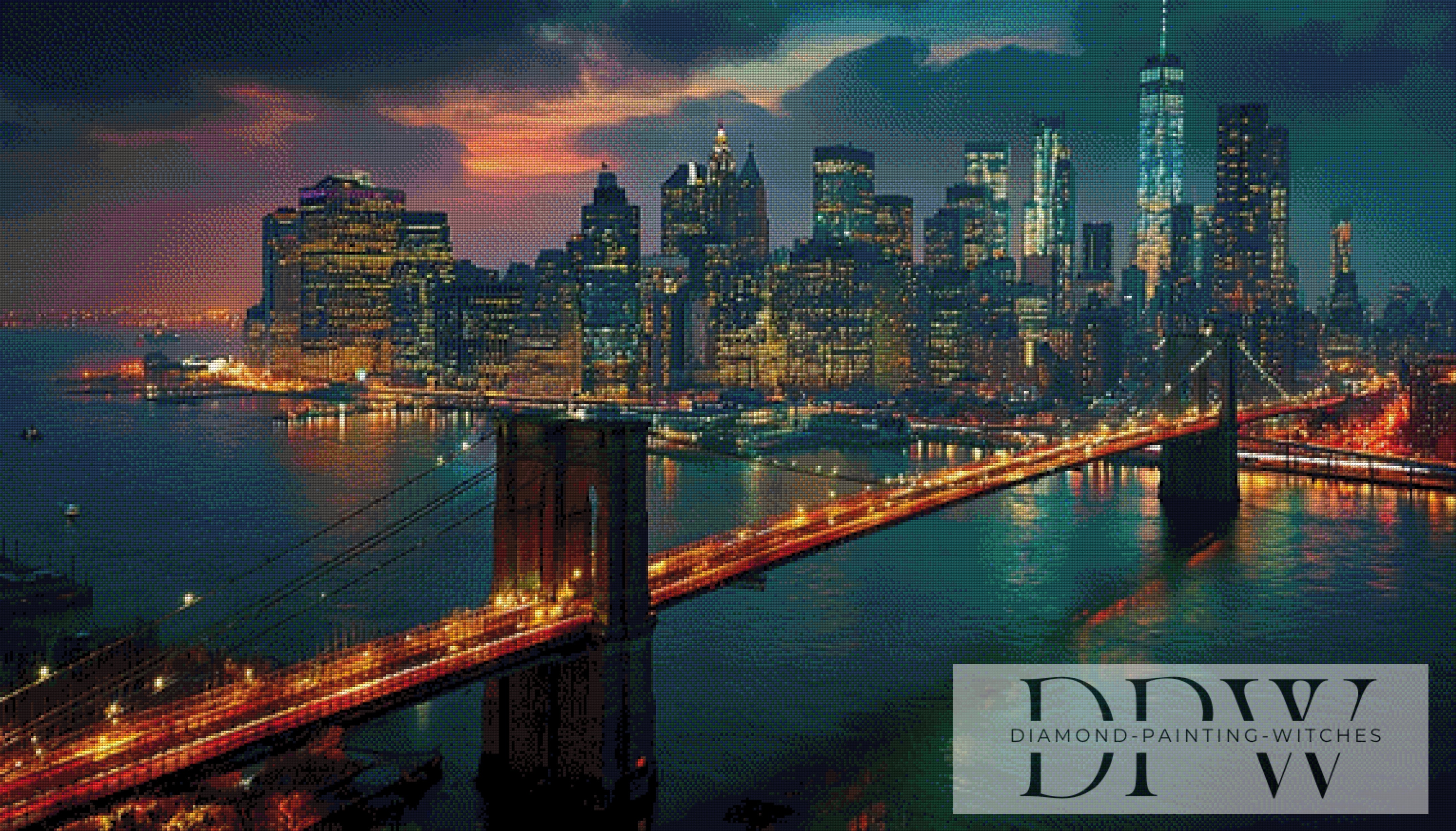 Brooklyn Bridge by Maggie mit 270 Farben