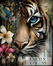Der Blick des Tigers by theA.art mit 260 Farben