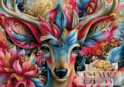 Crazy Hirsch by theA.art mit 370 Farben