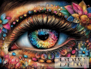 Ein farbenfrohes Auge by theA.art mit 400 Farben