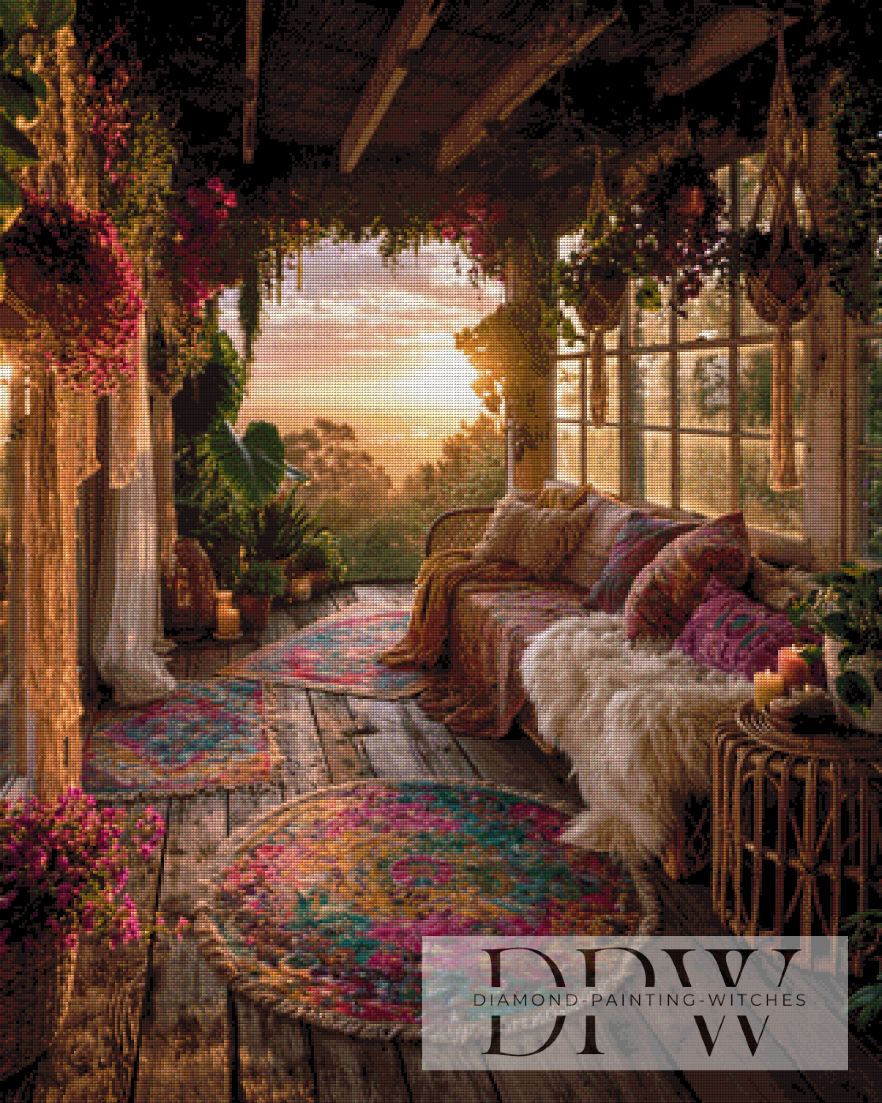 Waldlichtveranda by Lisa Morgan mit 240 Farben