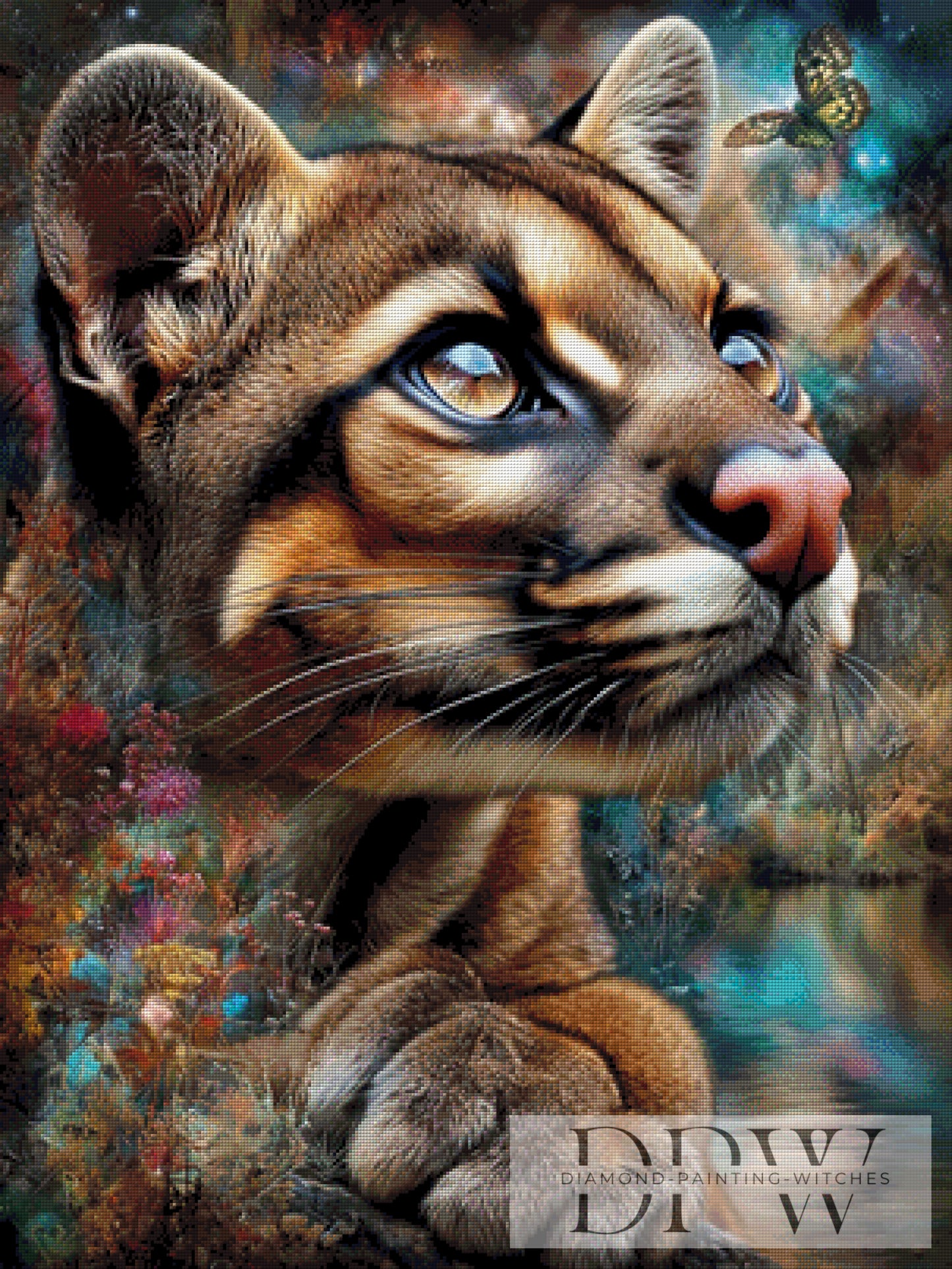 Fossa I by CleoDora 75x100cm mit 260 Farben DPW-547