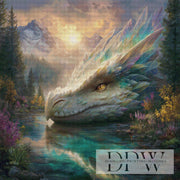 Drache der Kristallflut by Lisa Morgan mit 190 Farben