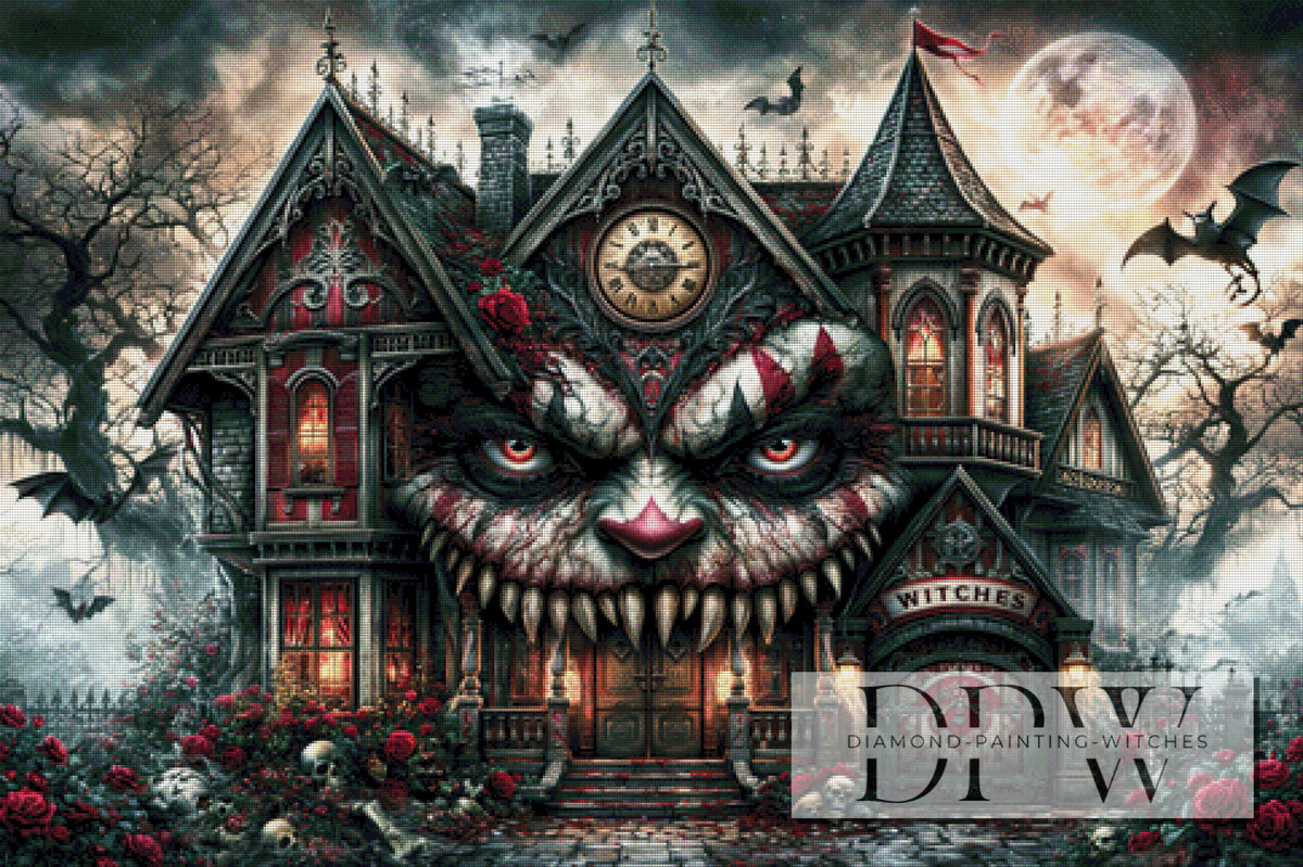 Horrorhaus by Sweet_Loco_AI mit 210 Farben