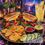 Wo die Nacht schmeckt by Lisa Morgan mit 300 Farben