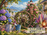 Am Rad der Jahreszeiten by Lisa Morgan mit 330 Farben