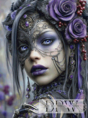 Violet Night Rose by Maggie mit 120 Farben