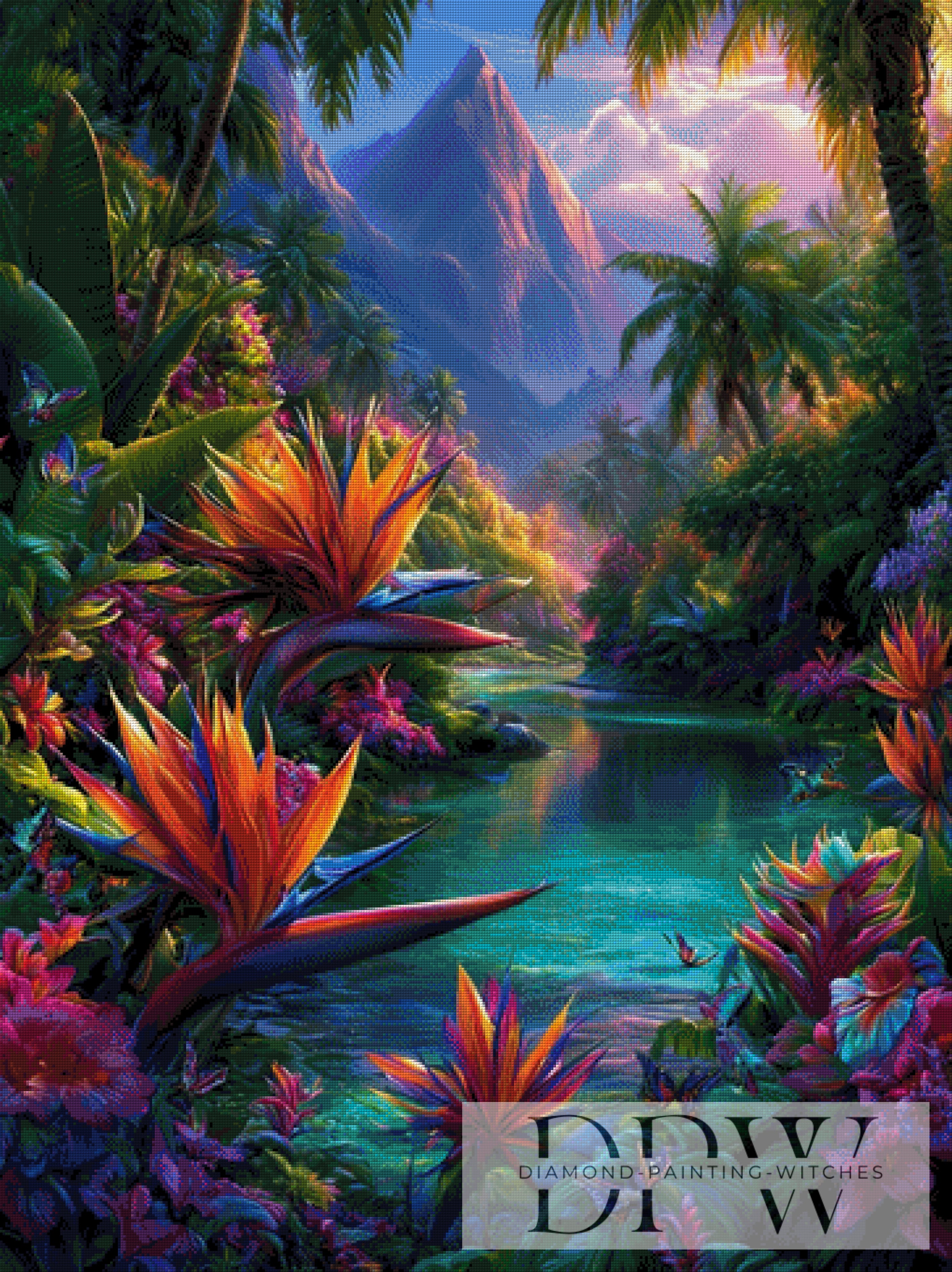 Tropenparadies by Maggie mit 390 Farben