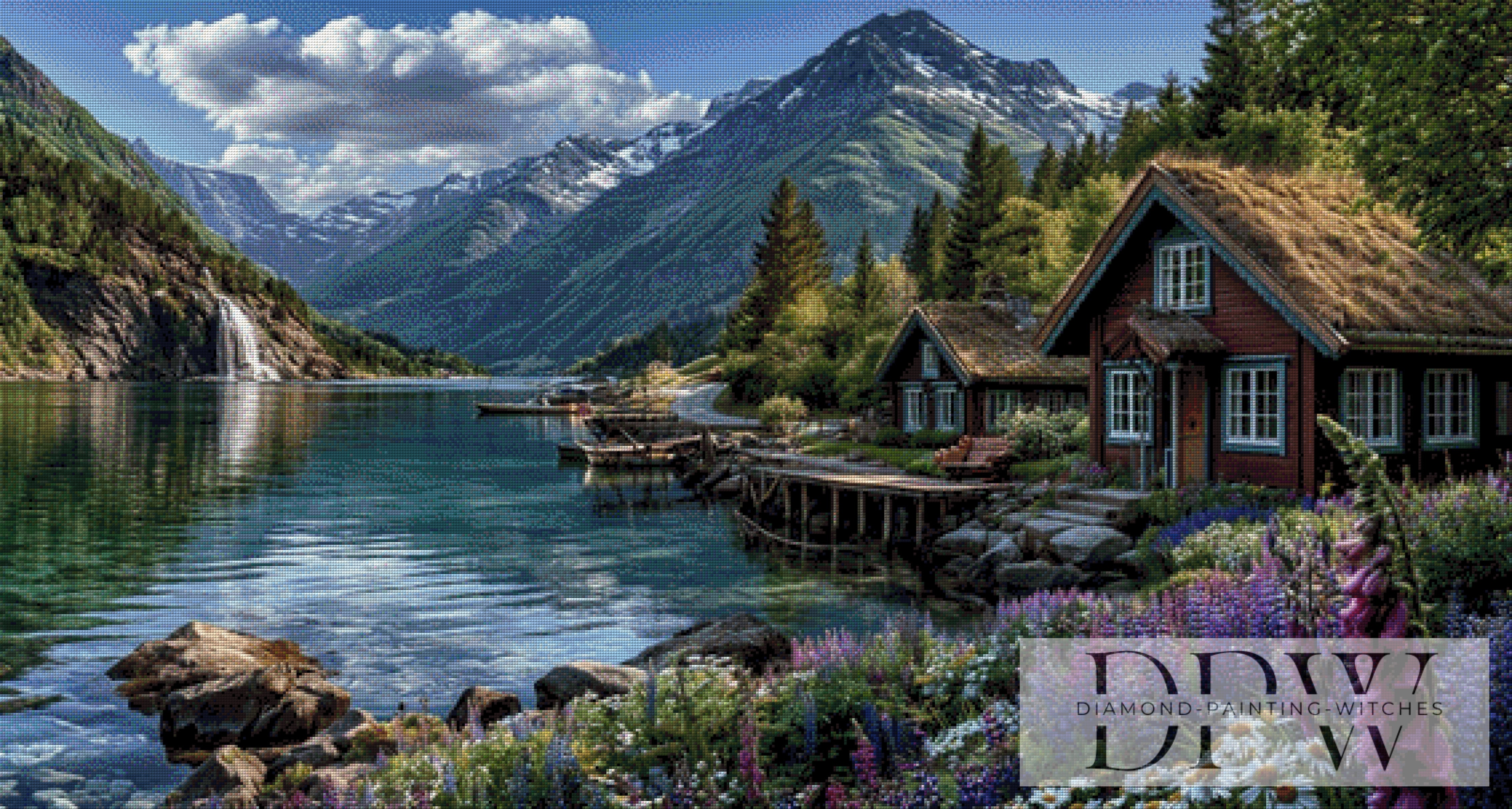 Urlaub am Bergsee by Maggie mit 200 Farben