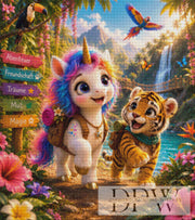 Lumi und Timmy by ellufija mit 370 Farben