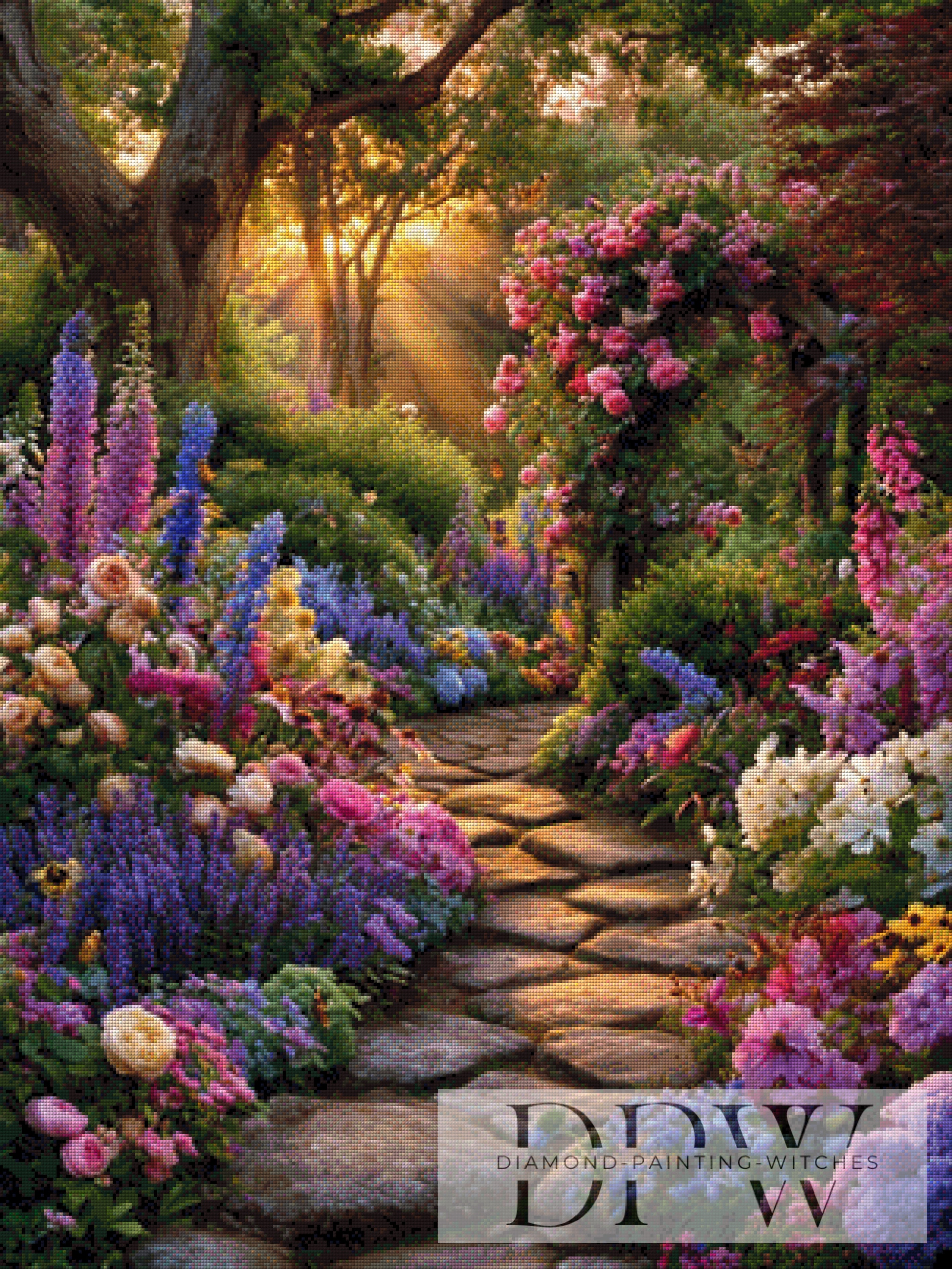 Pfad der tausend Blumen by Maggie mit 310 Farben