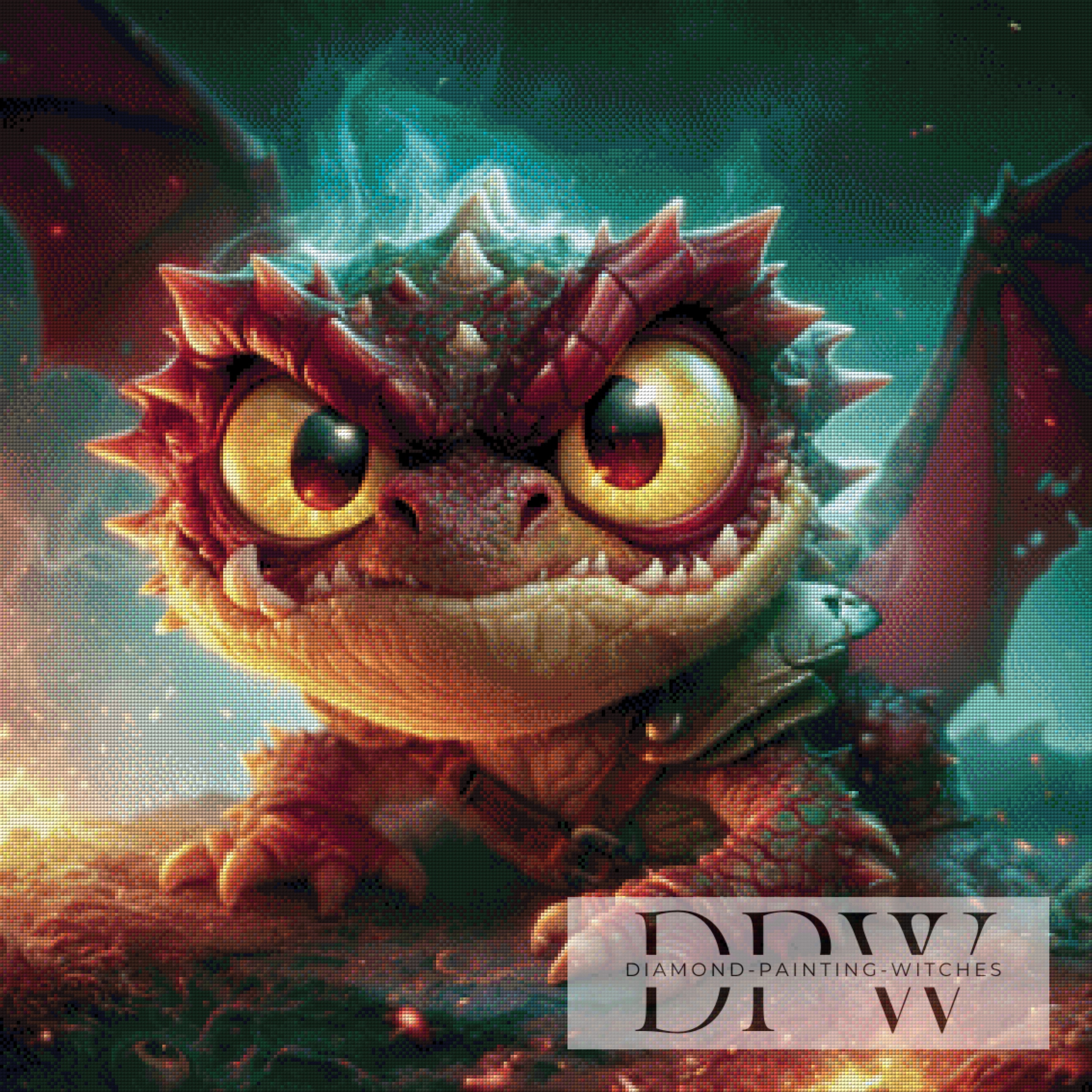 Grummel Drache by Andi mit 230 Farben
