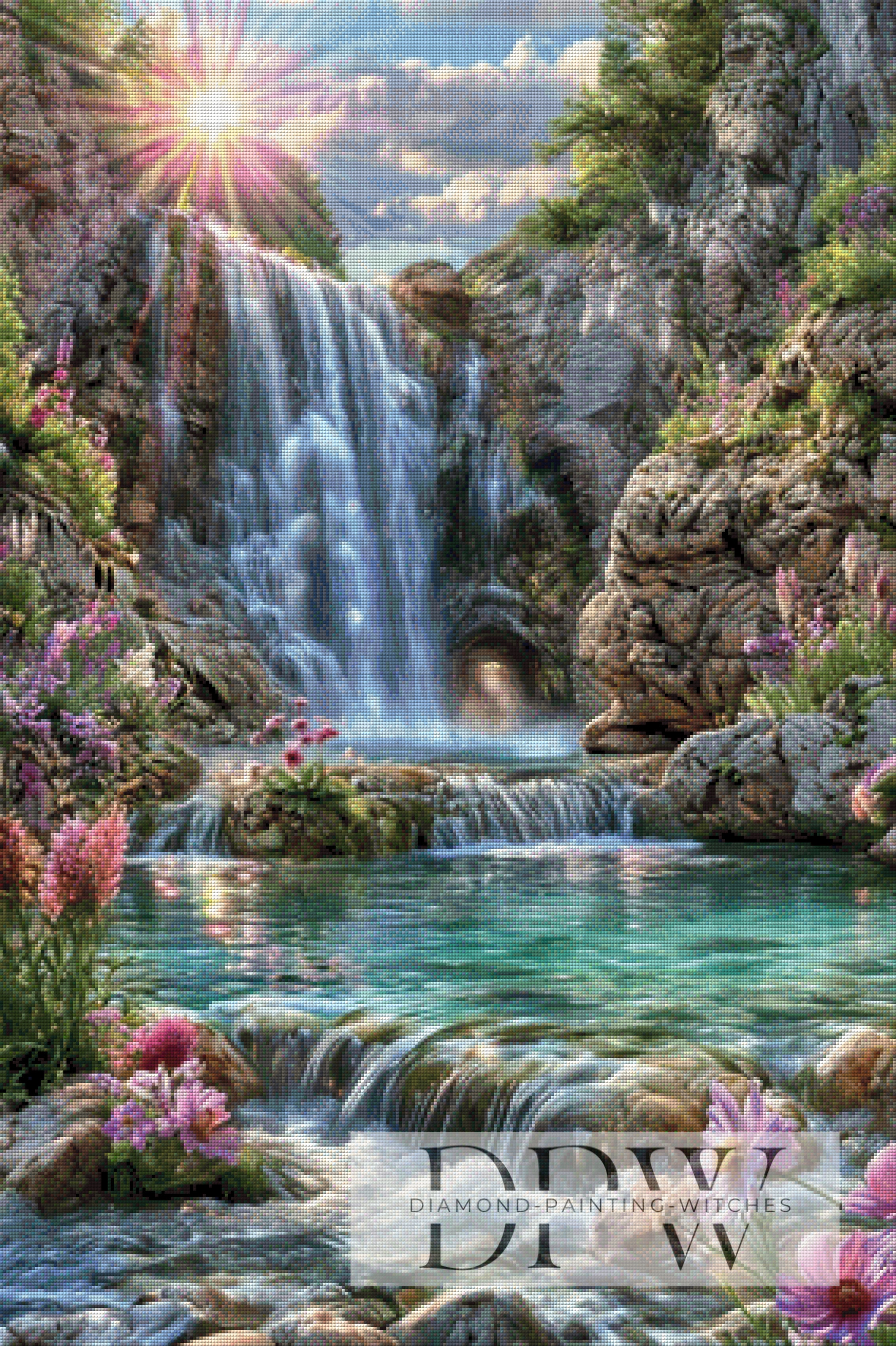Wasserfall Kaskaden by Maggie mit 270 Farben