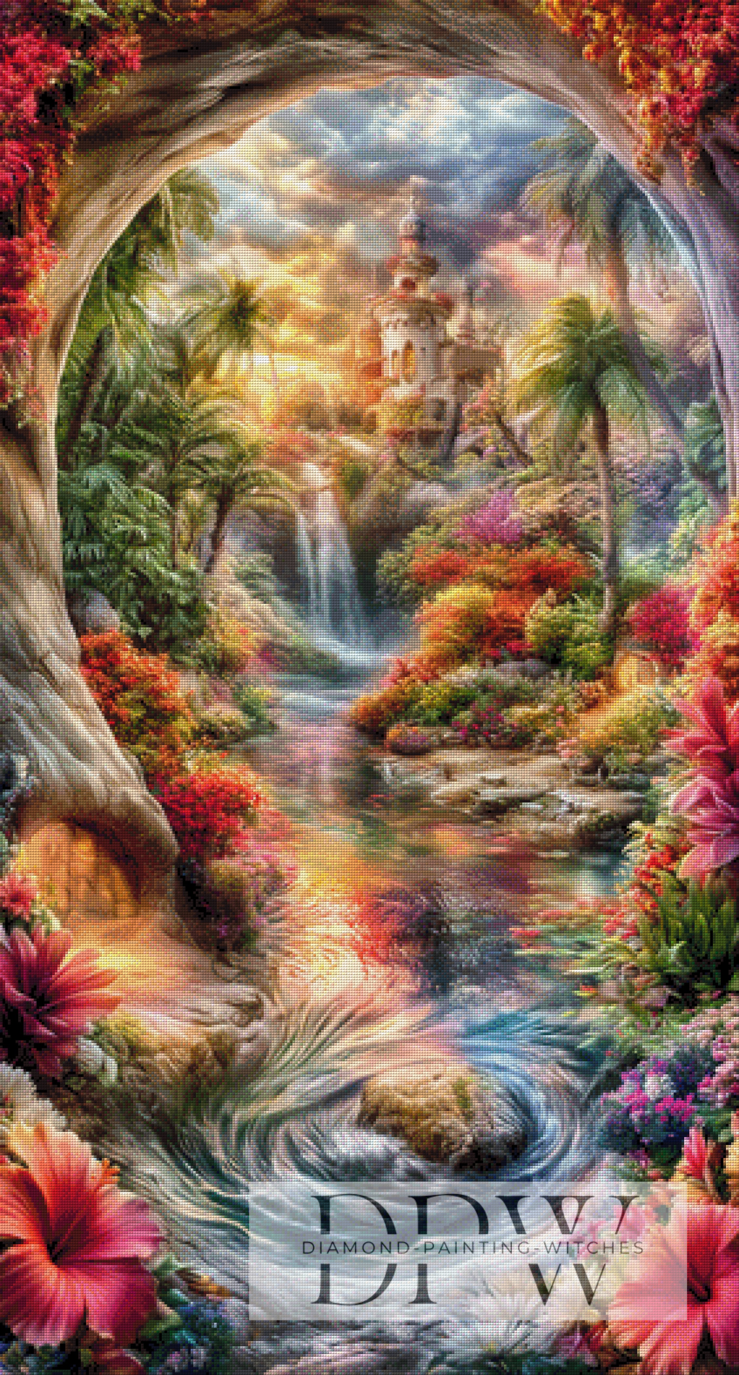 Tor zum Paradies by CreatiVart mit 360 Farben