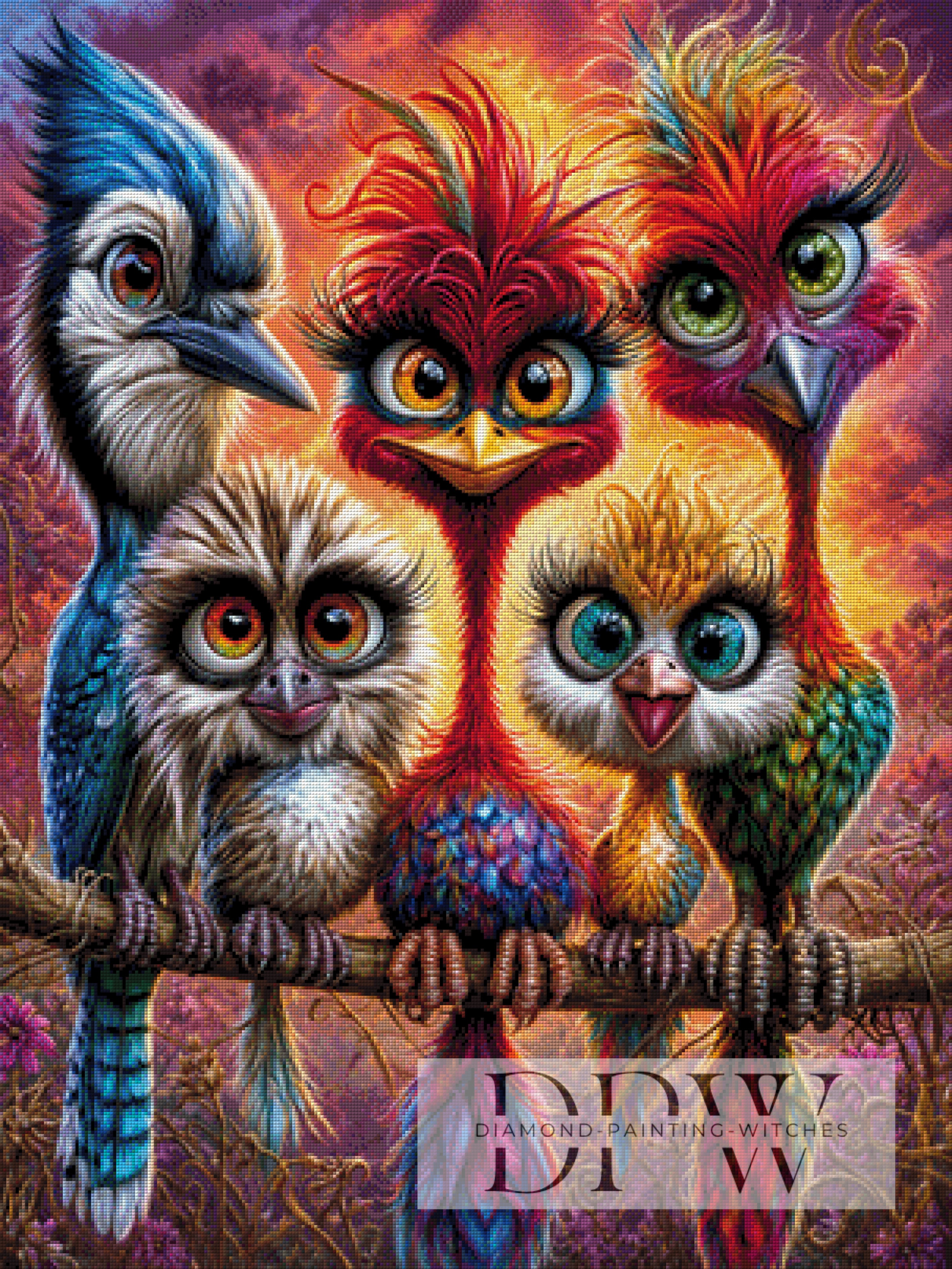 Crazy Böörds 3.0 by CreatiVart mit 380/320 Farben