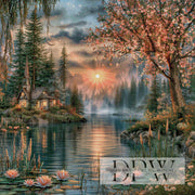 Wenn es Abend wird by CreatiVart mit 222 Farben