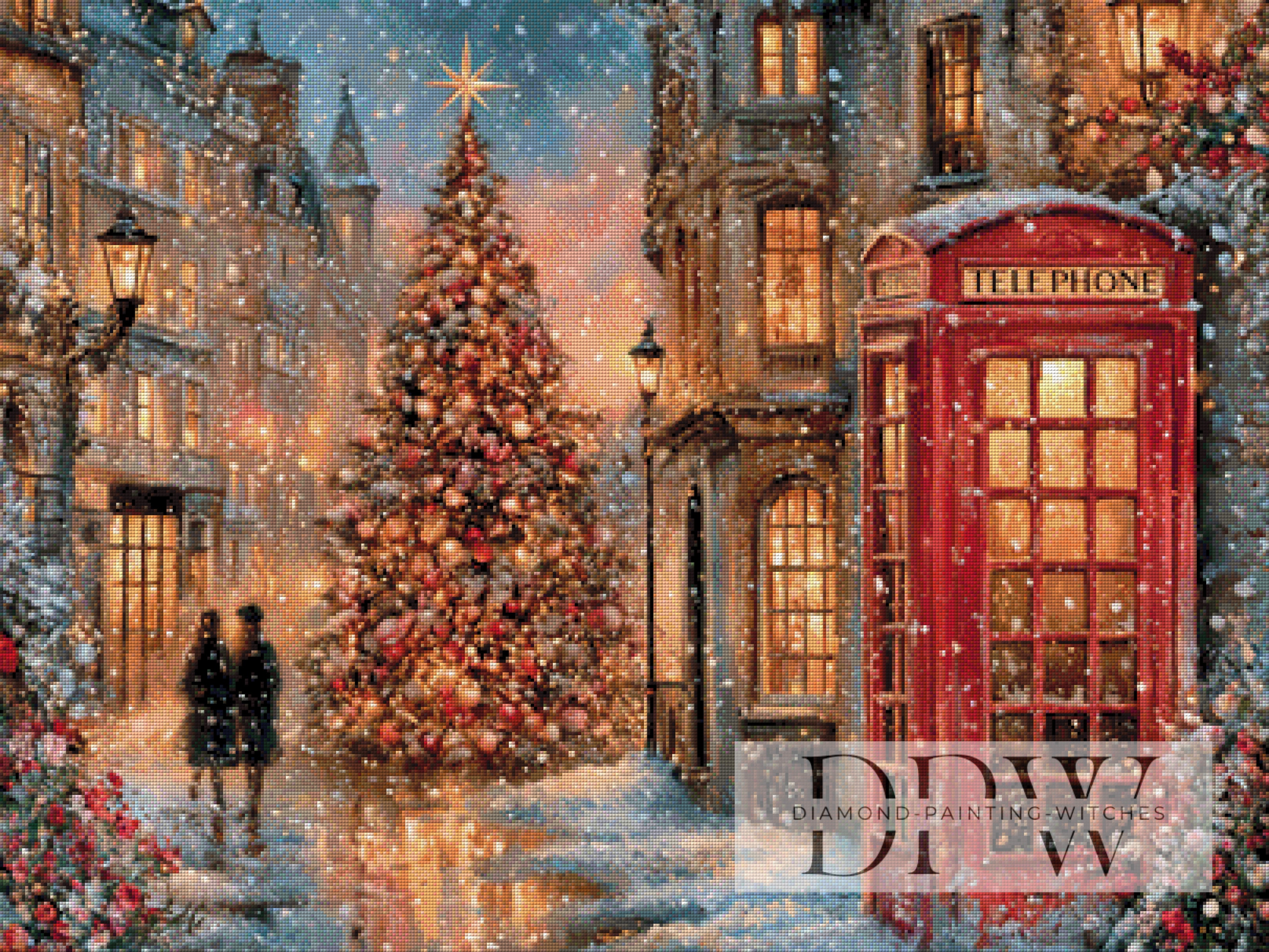 Christmas in the city by CreatiVart mit 230 Farben