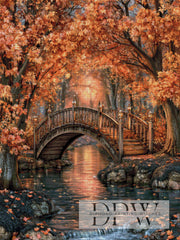 Herbstbrücke by CreatiVart mit 190 Farben