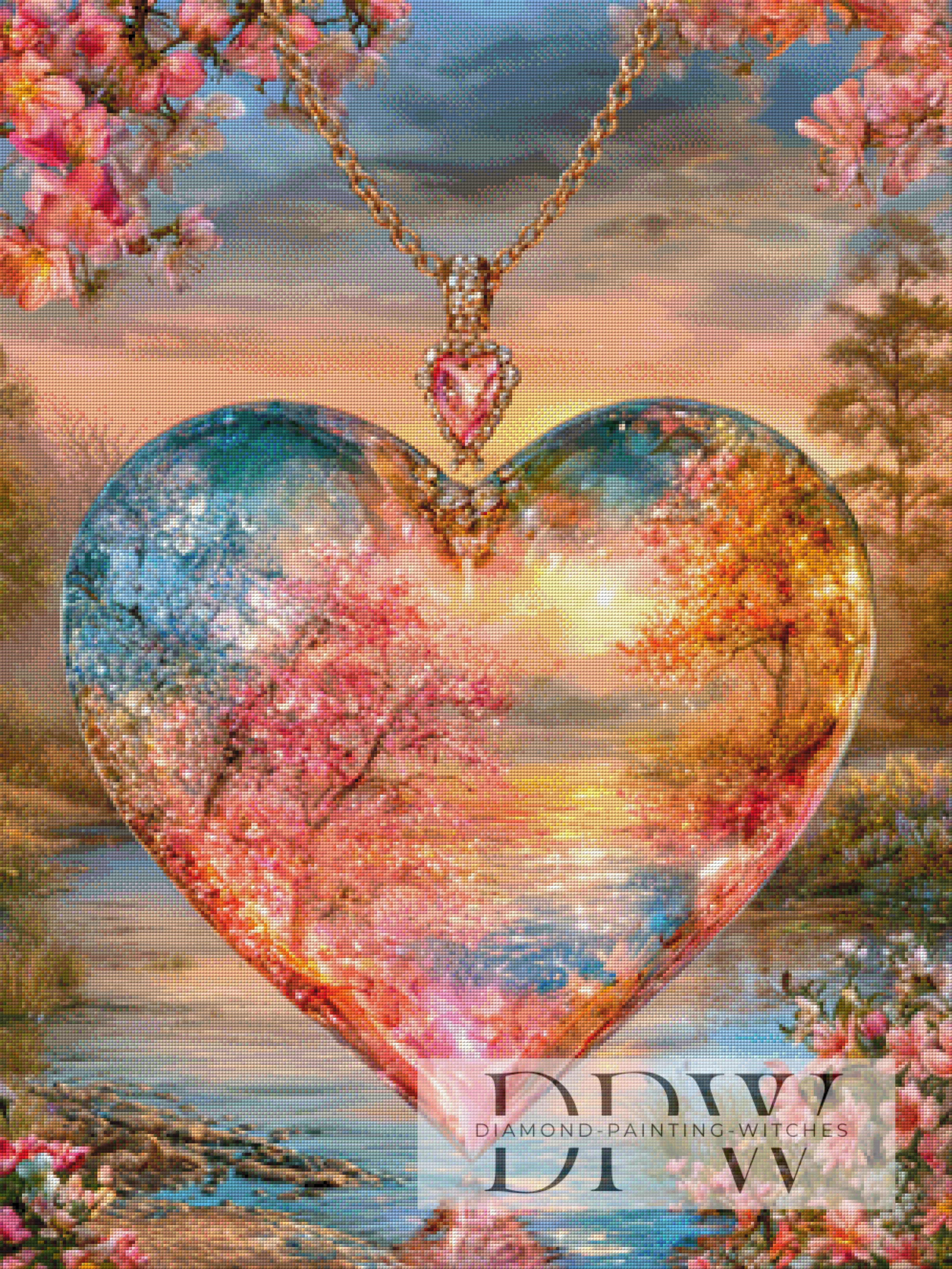Crystal Heart by CreatiVart mit 320 Farben