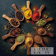 Indian Spices by Pixxel Pics mit 200 Farben