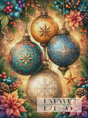 Christbaumkugeln by Sweet_Loco_AI mit 300 Farben