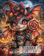 Happy Halloween by Sweet_Loco_AI mit 310 Farben