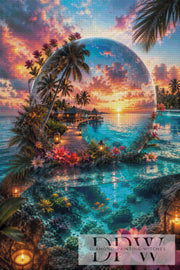 Caribbean vacation bubble by CleoDora mit 340 Farben