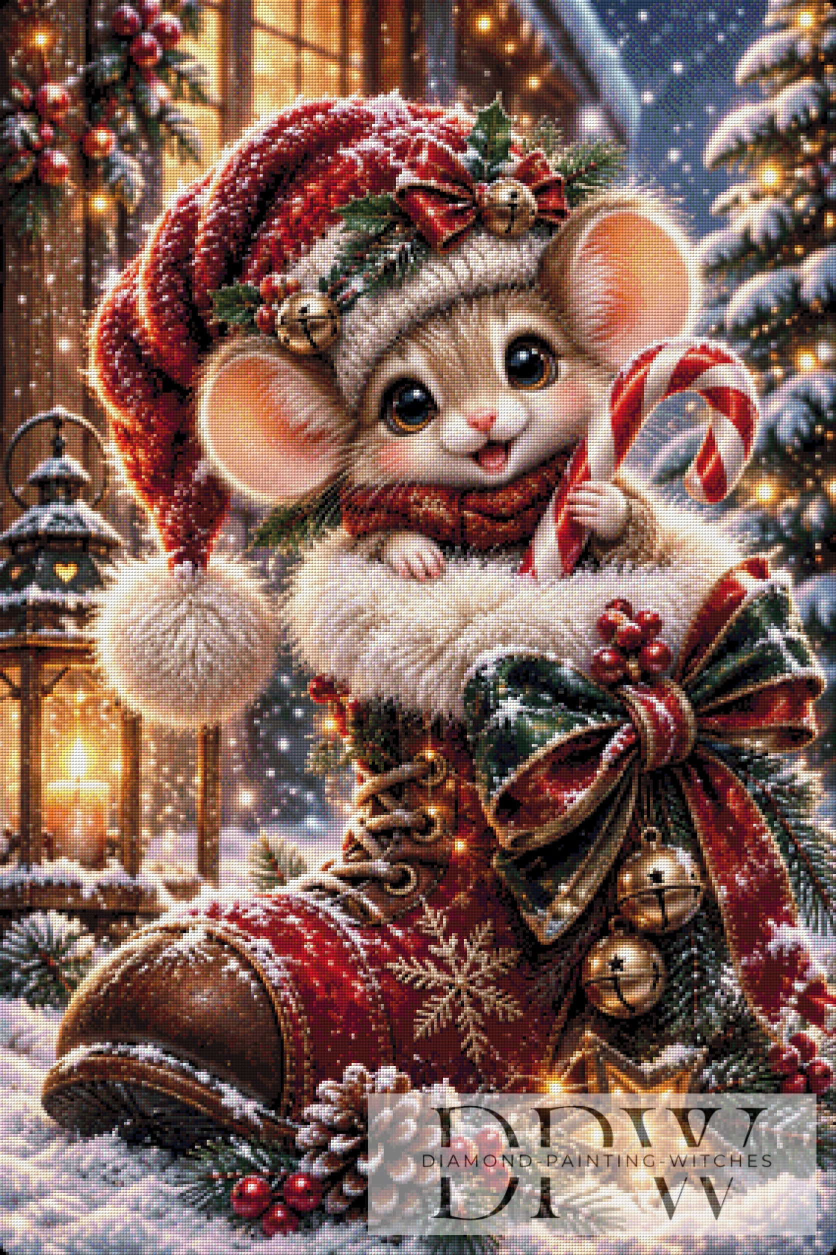 Weihnachtsmaus by Biggilee_Art mit 250 Farben