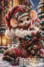 Weihnachtsmaus by Biggilee_Art mit 250 Farben