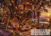 Haus im Abendgold by Lisa Morgan mit 210 Farben