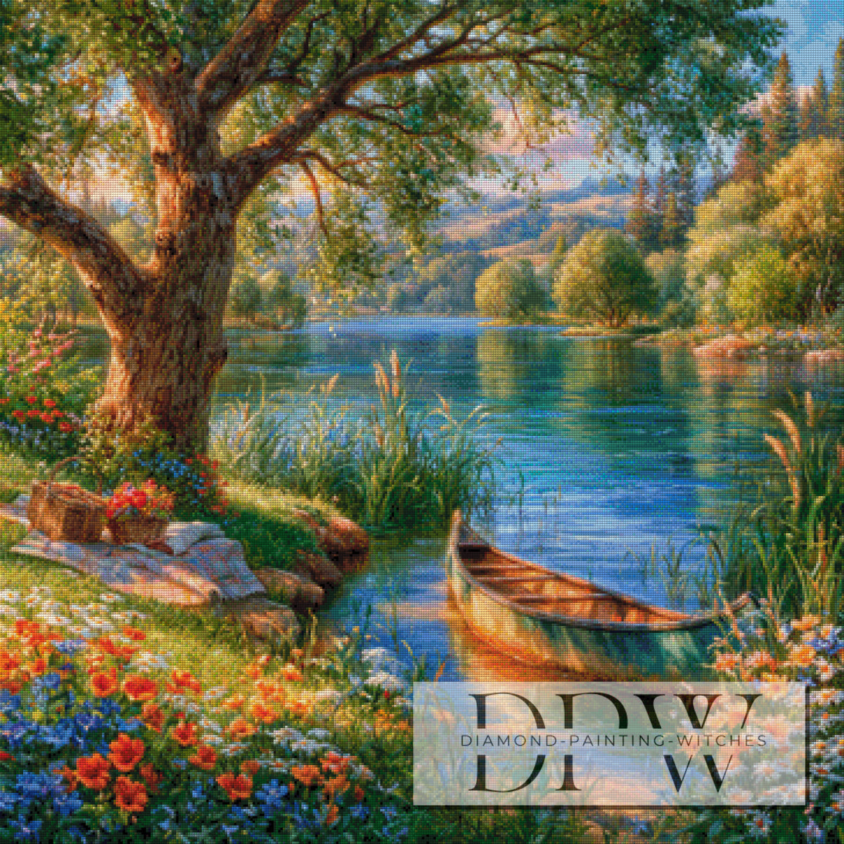 Picknick am See by CreatiVart mit 310 Farben