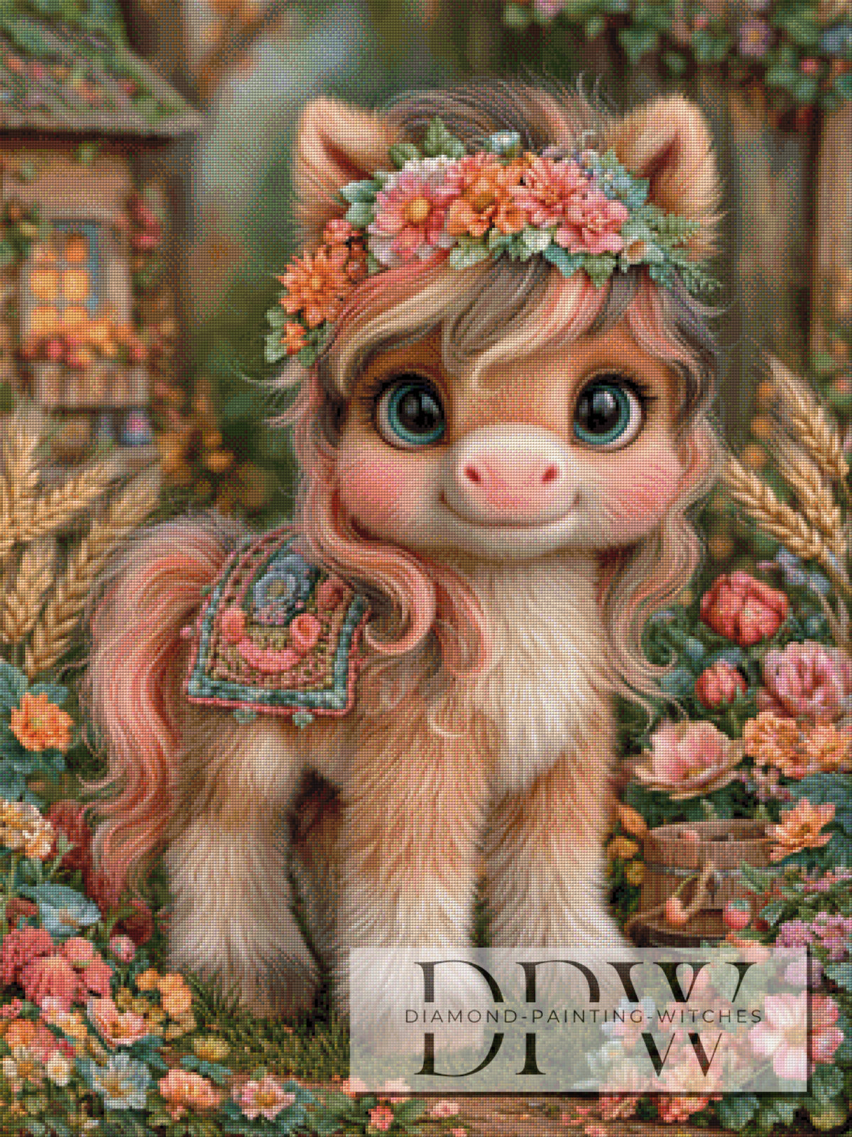 Mein Blümchen Pony by CreatiVart mit 210 Farben